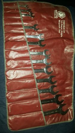 matco 14 piece angle wrench set SWOEA14K