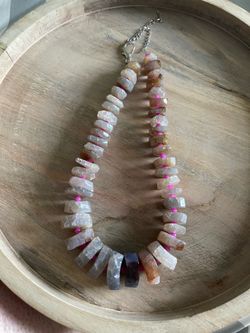 Brazilian Blue Agate Necklace