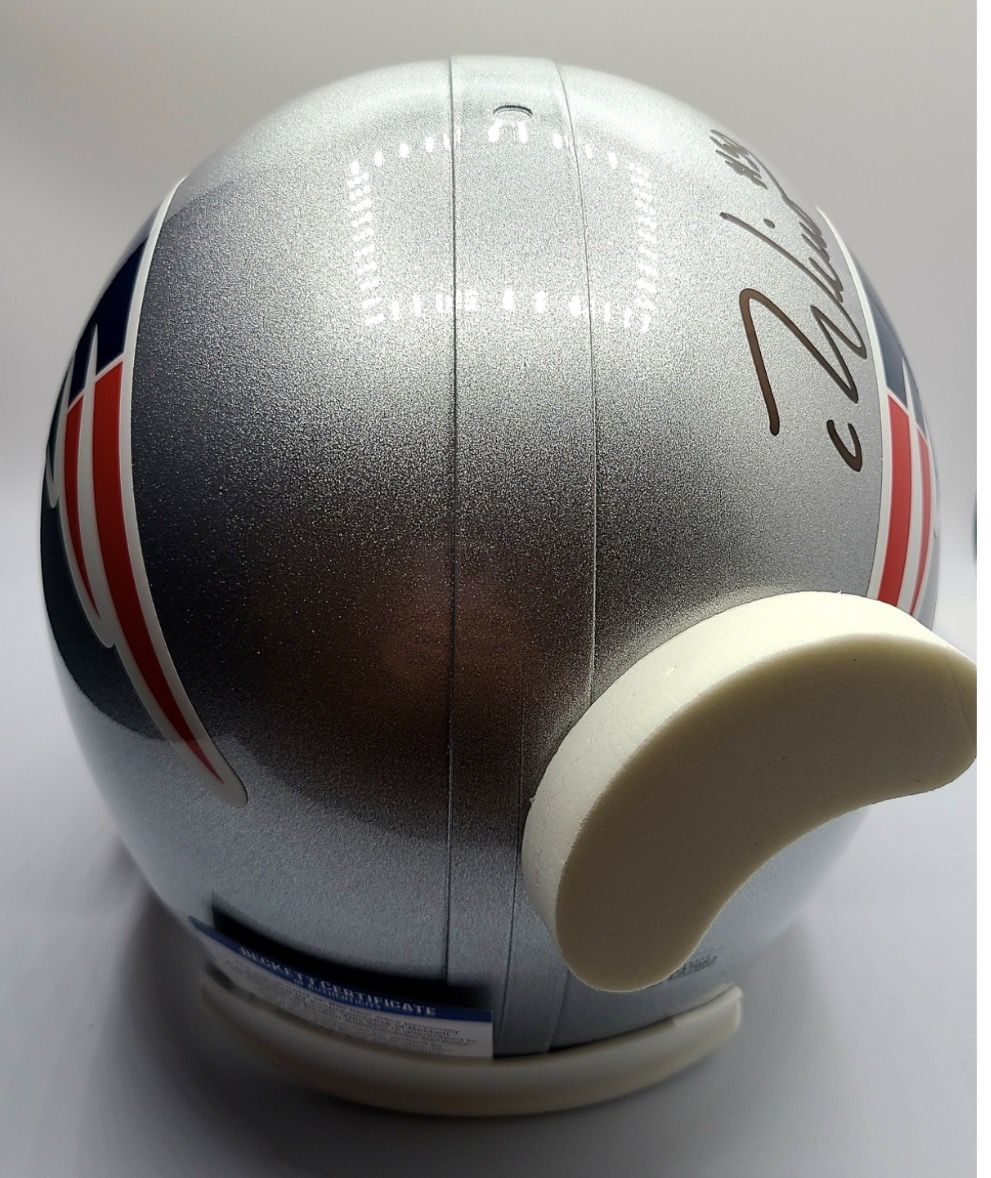 🔥 Chase Winovich Signed NFL Helmet New England Patriots 🔥
