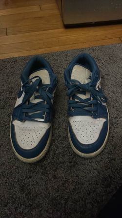 Air Jordan 1 Low Blue White Sneakers size: Men 9.5
