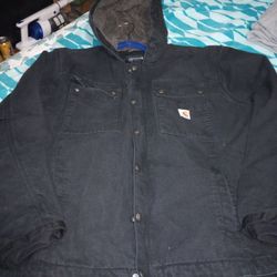 CARHARTT WINTER JACKET WITH HOODIE XXL VERY GOOD CONDITION$80 .REDUCED TO $60 CASH.