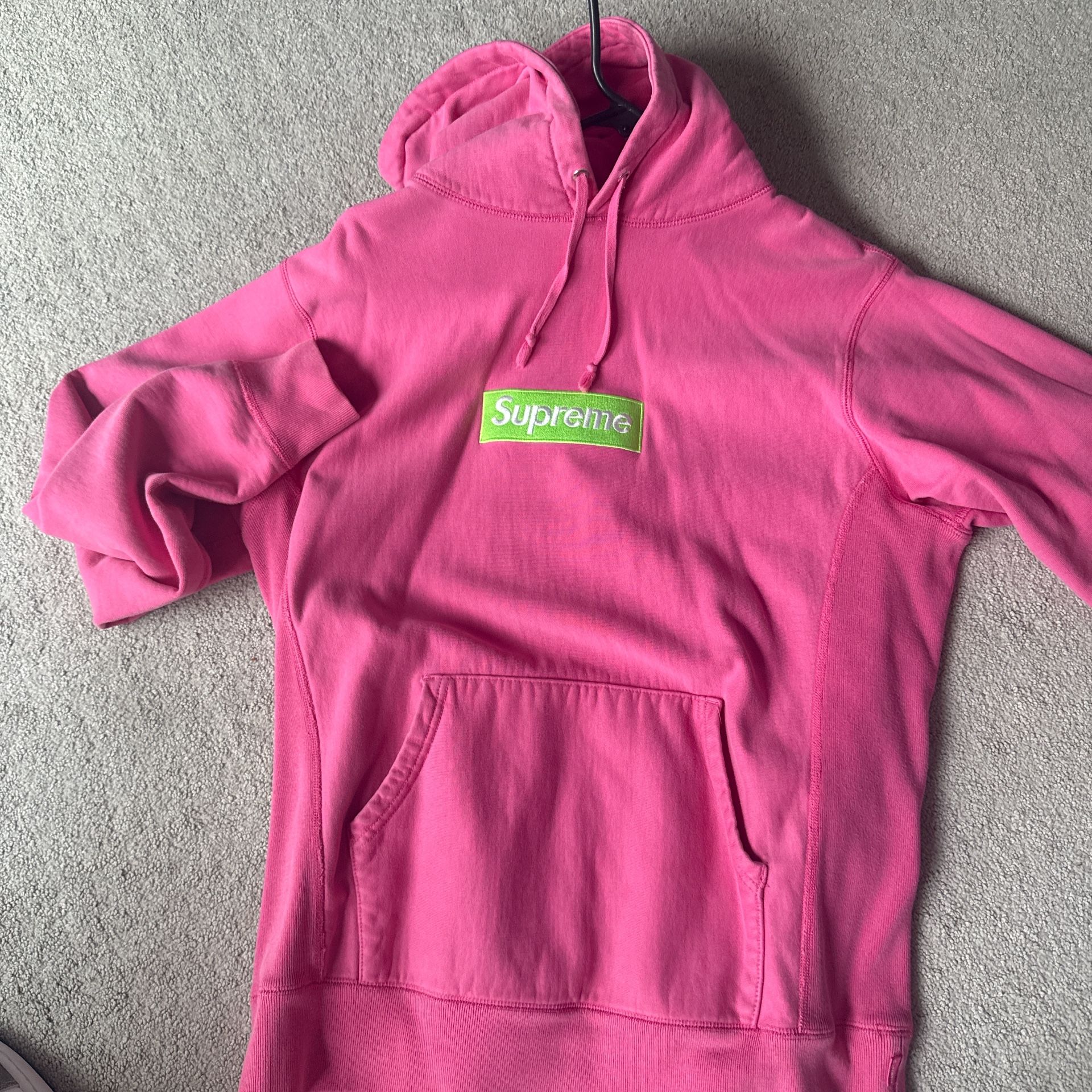 Supreme FW17 Watermelon box logo hoodie