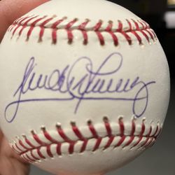 Sandy Alomar jr signed autographed baseball 