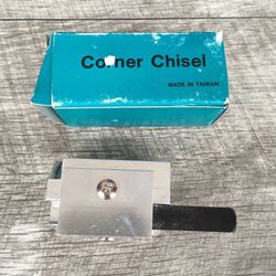 90 Degree Spring Loaded Corner Chisel 92058 Woodworking Hinge Mortise Carving