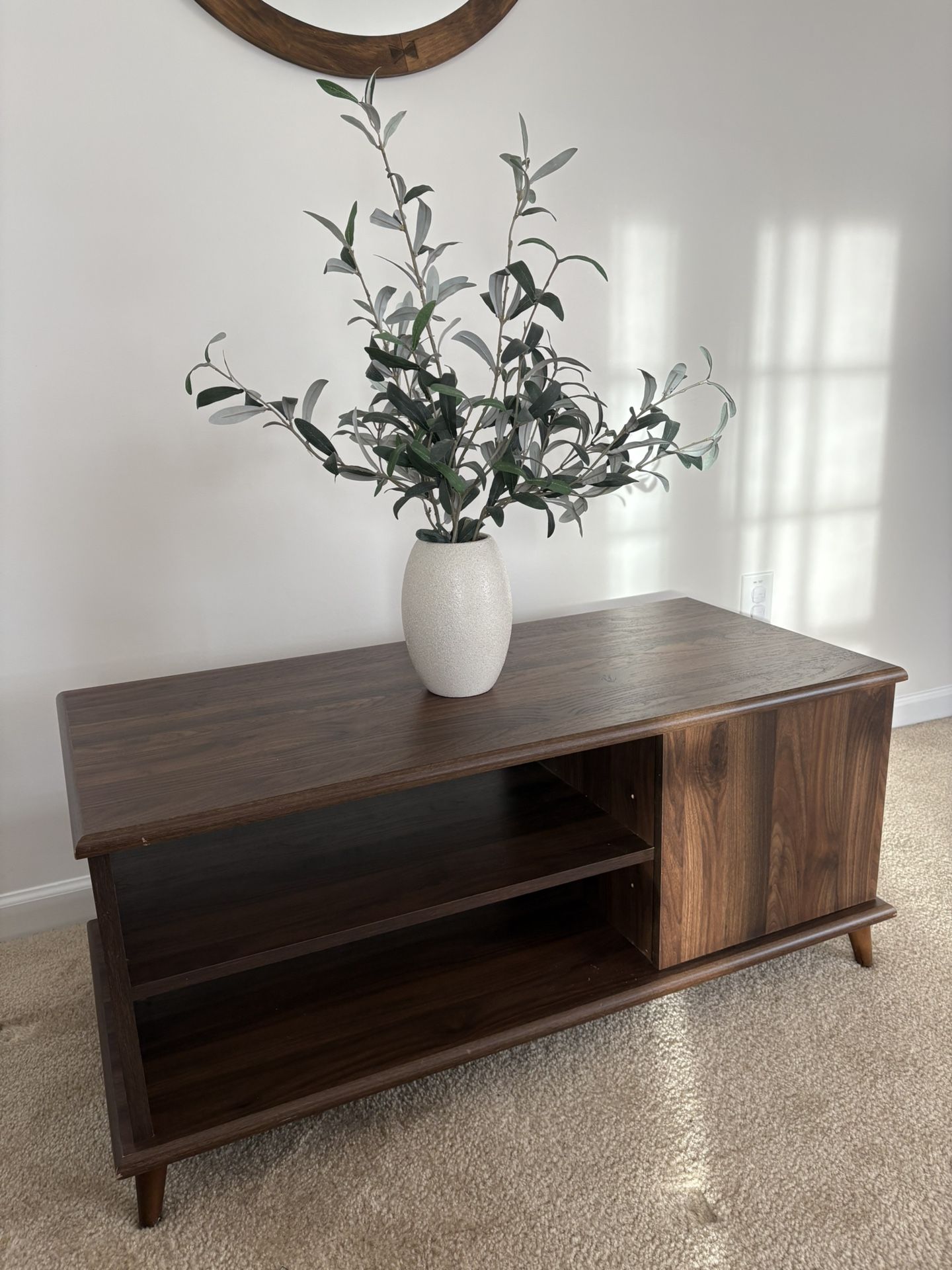 Dark Wood Coffee Table