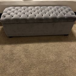 Upholstered storage Bench 