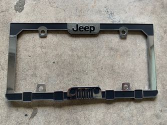 Jeep License Plate Frame 