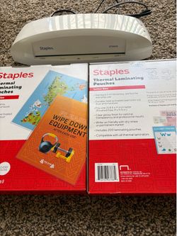 Laminator and 400 Laminating Pouches