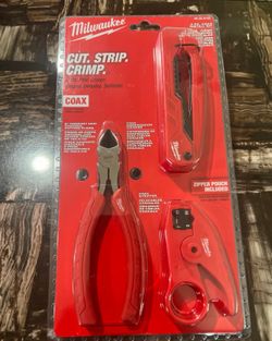 Milwaukee Coax Install Kit