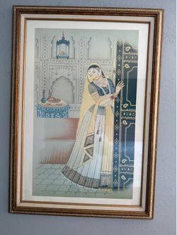 Framed Moghul art print