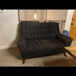 FREE vintage Black Couch