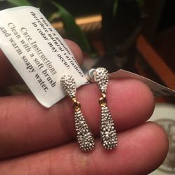 Diamond Pieced Earrings