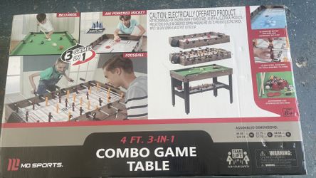 COMBO GAME TABLE (4ft  3-in-1)