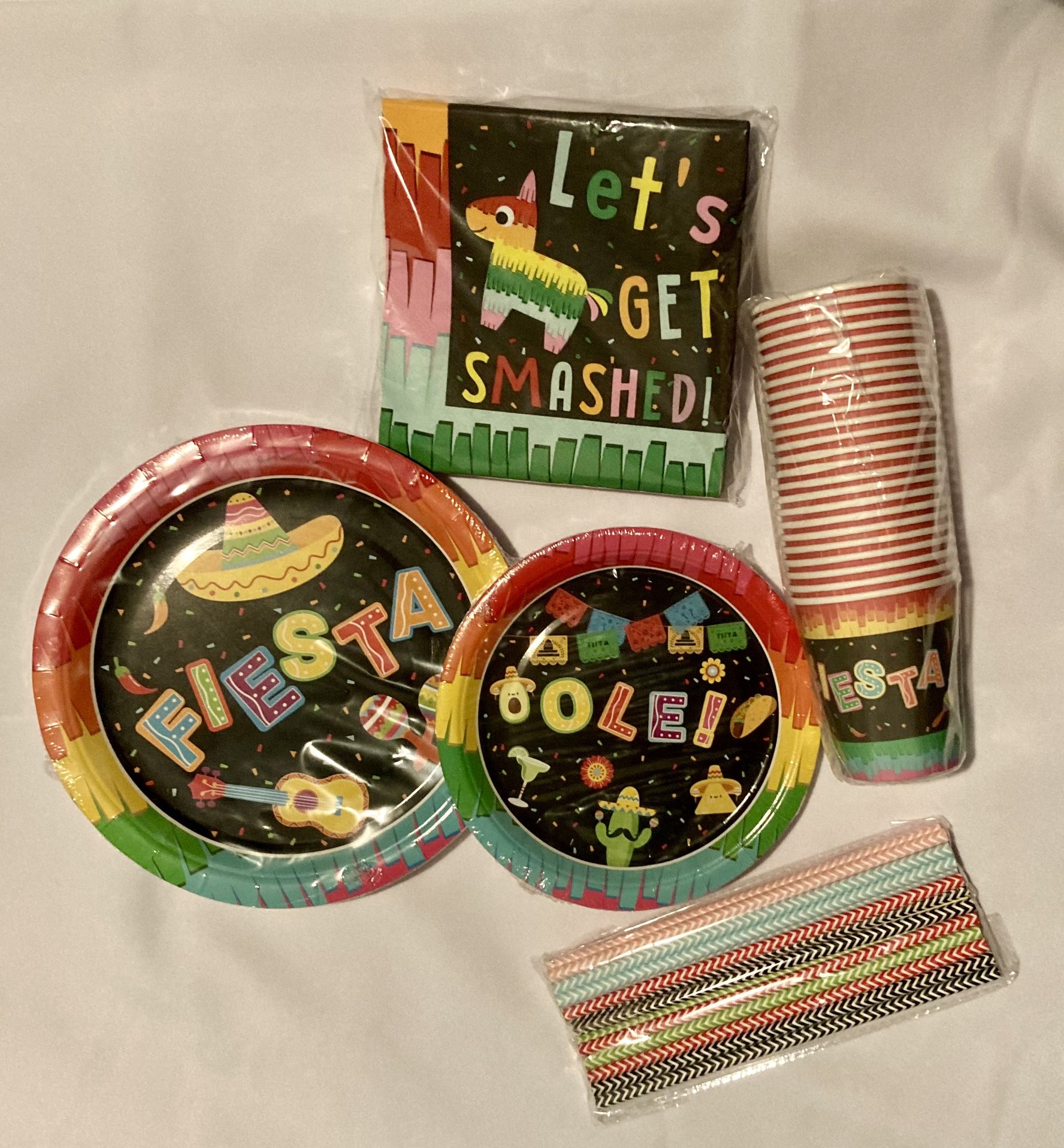 Fiesta Party Plate set