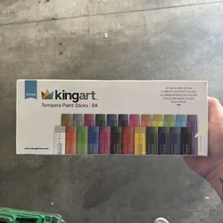 Kingart Tempura Paint Sticks 24pc