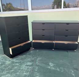 Set eight and five drawers dresser