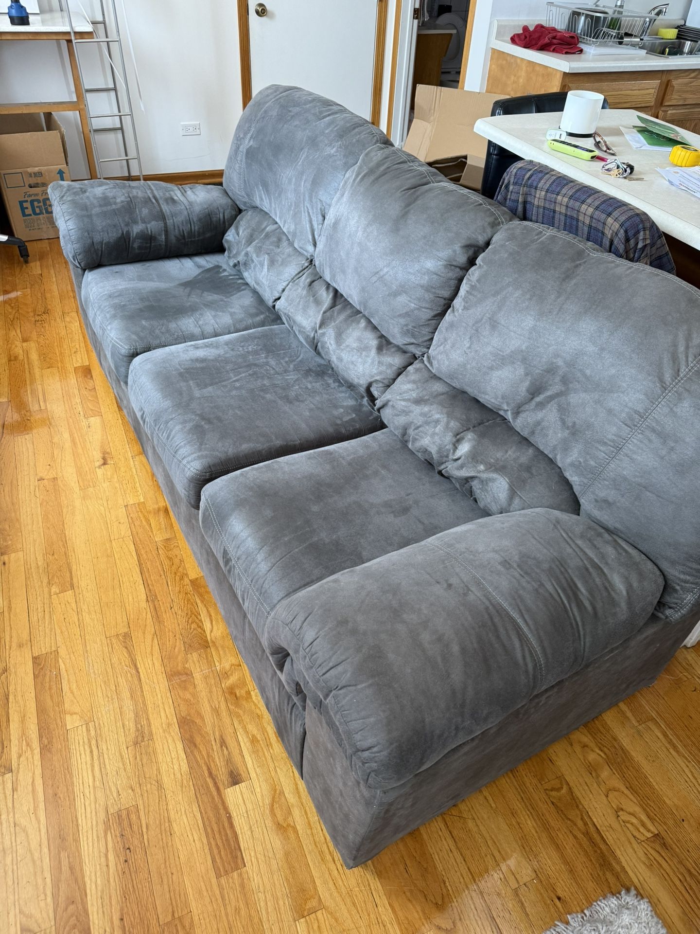 Comfy 3-Seat Couch