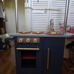 Wooden Kid Kitchen No Accessories