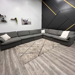 Huge Sectional Cloud Couch - Free Delivery 