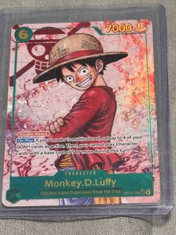 Op13 luffy one piece tcg