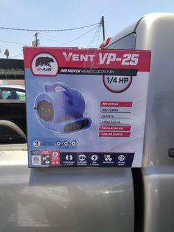 Vent Vp -25 high velocity air fan