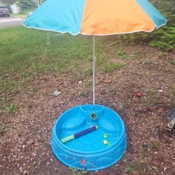 Price Is Firm.. Step Two Children's Pool Was Umbrella