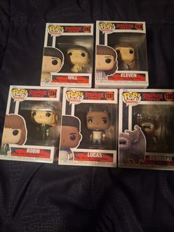 Stranger things funko pops