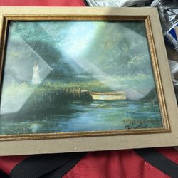 Lingering By J. Joe Mullican Plate Signed Lithograph