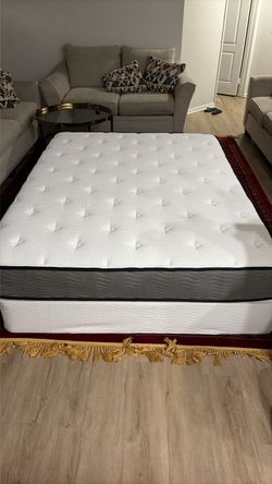 Queen Sized  Mattress with Box Spring