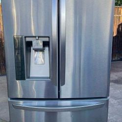 Refrigerator Lg Stainless Steel Everything Work Fine  The Price Includes Delivery To Your Garage And  60 Days Warranty 