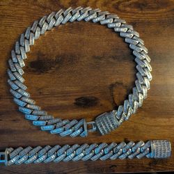 Chain And Matching Bracelet 