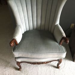 Antique Victorian Wingback armchair