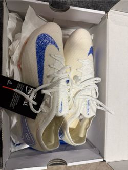 Nike Vapor 16 Elite Fg Soccer Cleats Blue Print Pack Limited Edition. Size Men 8.5 U.S. 