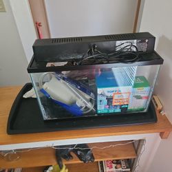 10 Gallon Fish Tank And Accessories 