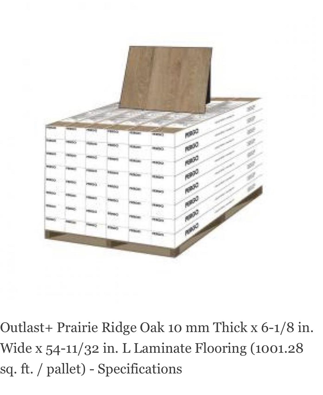 Pergo Outlast + Prairie Ridge Oak Laminate Flooring (12 cases)