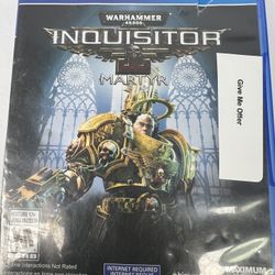 Game CD PS4 Inquisitor 💰🤑✅$10