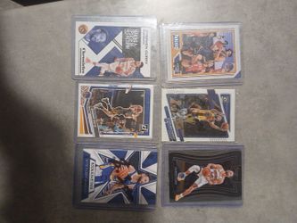Lot of 6 steph curry cards all milit of 6 steph curry cards all in plastic all mint or betternt or better all in plastic