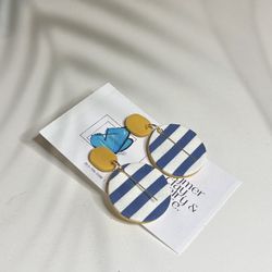 Polymer clay earrings