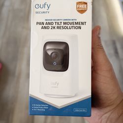 eufy Security Solo IndoorCam P24 4MP Pan & Tilt Wi-Fi Security rIndoor Camera with Night Vision