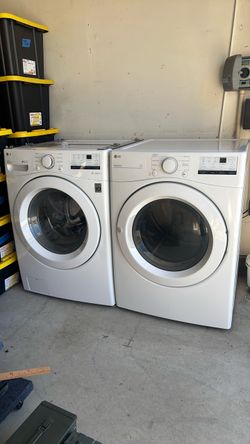 Washer and Dryer