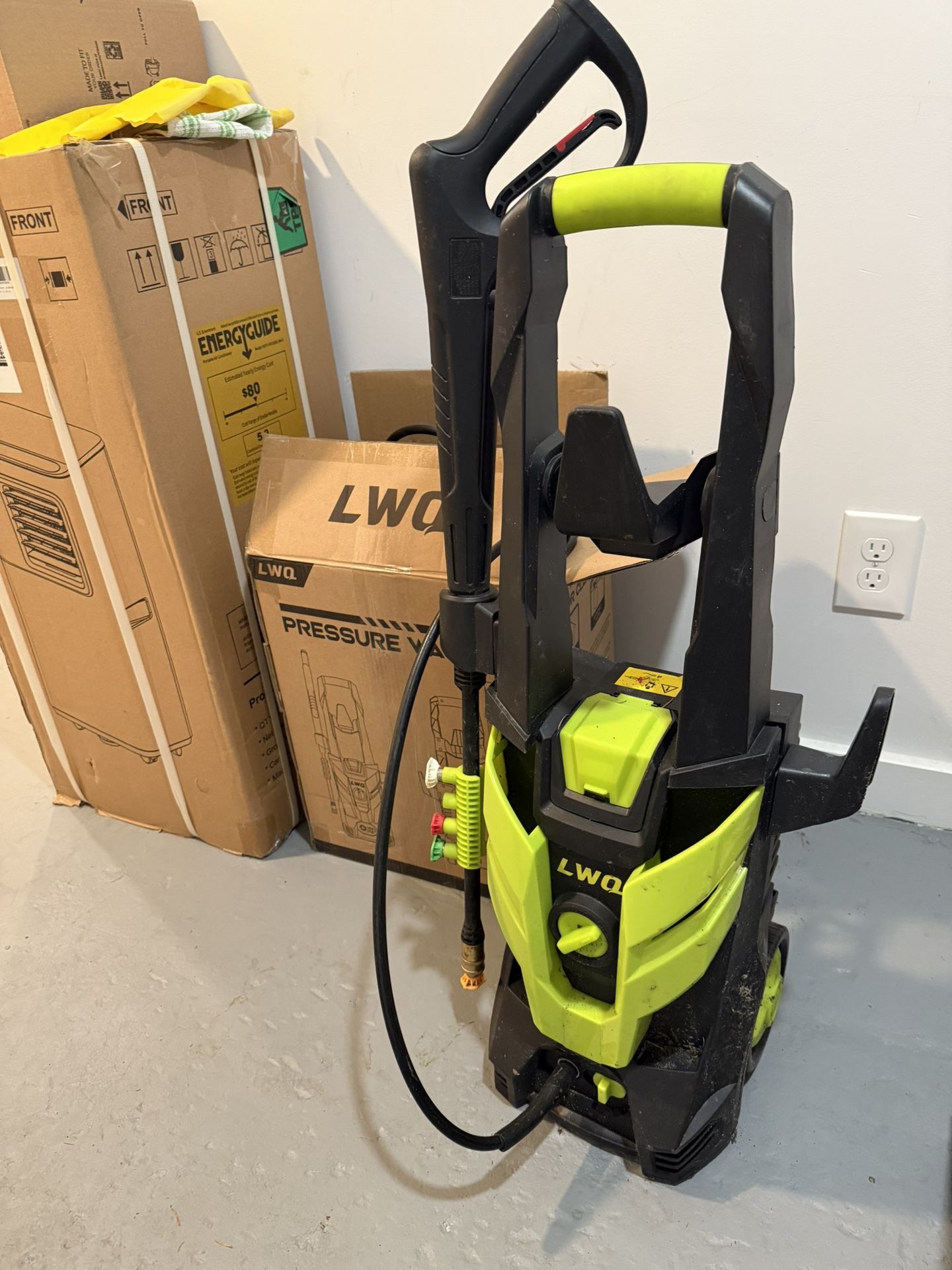 Pressure Washer And Hose