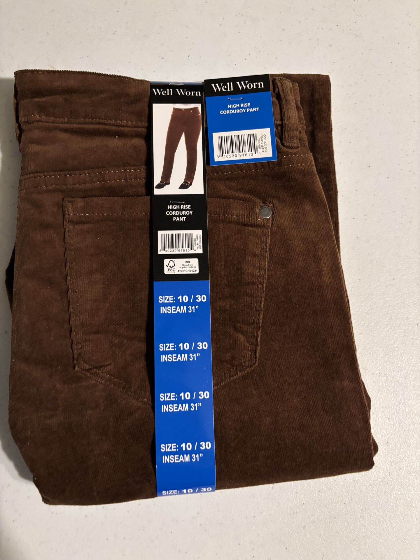 Brown Corduroy Pants
