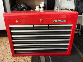 CRAFTSMAN 2000 Series 26.09-in with 8 -Drawer Steel Tool Chest