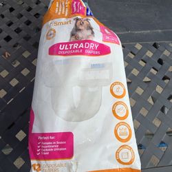 Dog Disposable Diapers Sz L 28-44 Lbs
