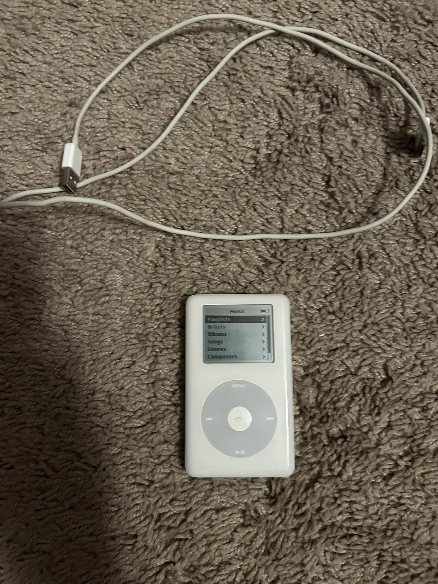 Apple iPod Classic 4th Generation White - HP Invent (20 GB)