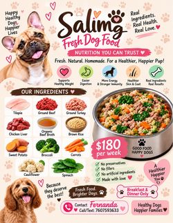 Fresh dog food