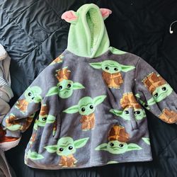 Star Wars Yoda Blanket Hoodie
