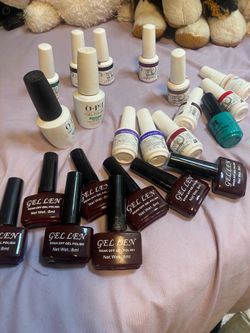 Gel Nail Polish Set (Gelish & Gellen)
