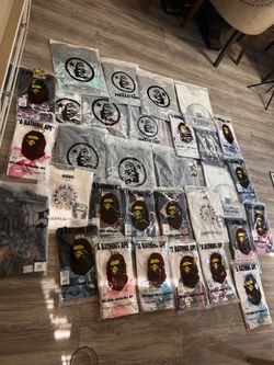 Hellstar,Bape,Godspeed, Coughsyrup Shirts
