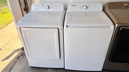 SAMSUNG XL WASHER & DRYER SET ✅✅✅ DELIVERED & INSTALLED ↙️